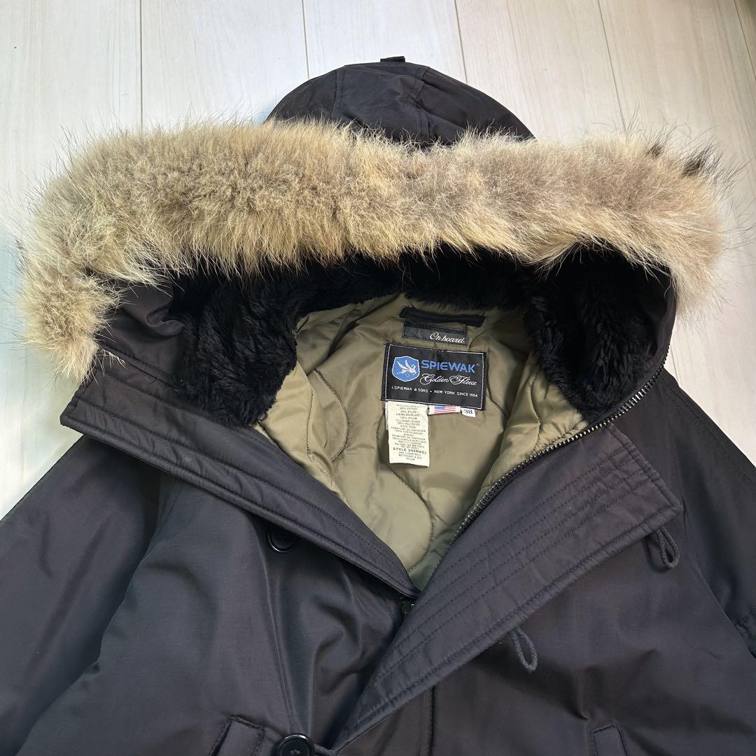 SPIEWAK GOLDEN FLEECE N2B フライトジャケット 38 黒