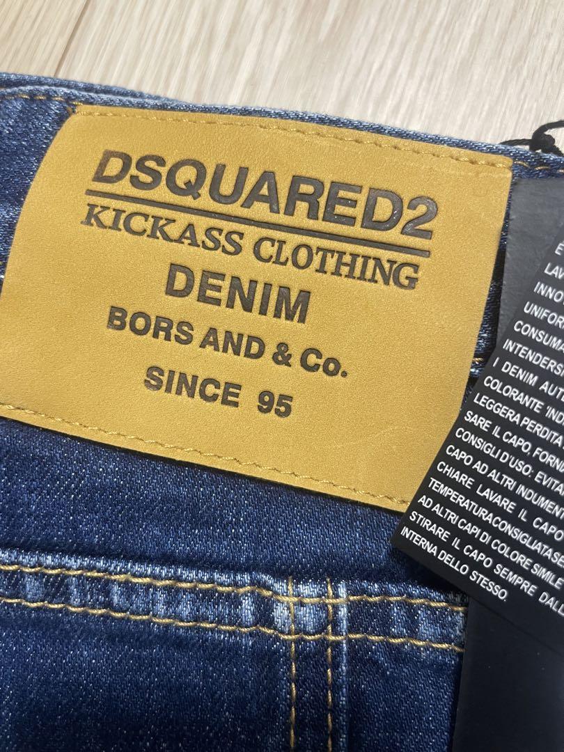 ファッション姫 通販 Dsquared2 サイズ52 新品未 ダメージデニム デニム ストレッチ パンツ