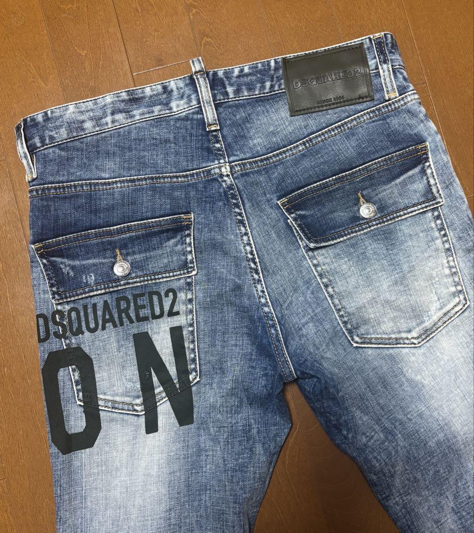 【超美品 希少 完売品】DSQUARED2 クールガイ ICON ブルーデニム