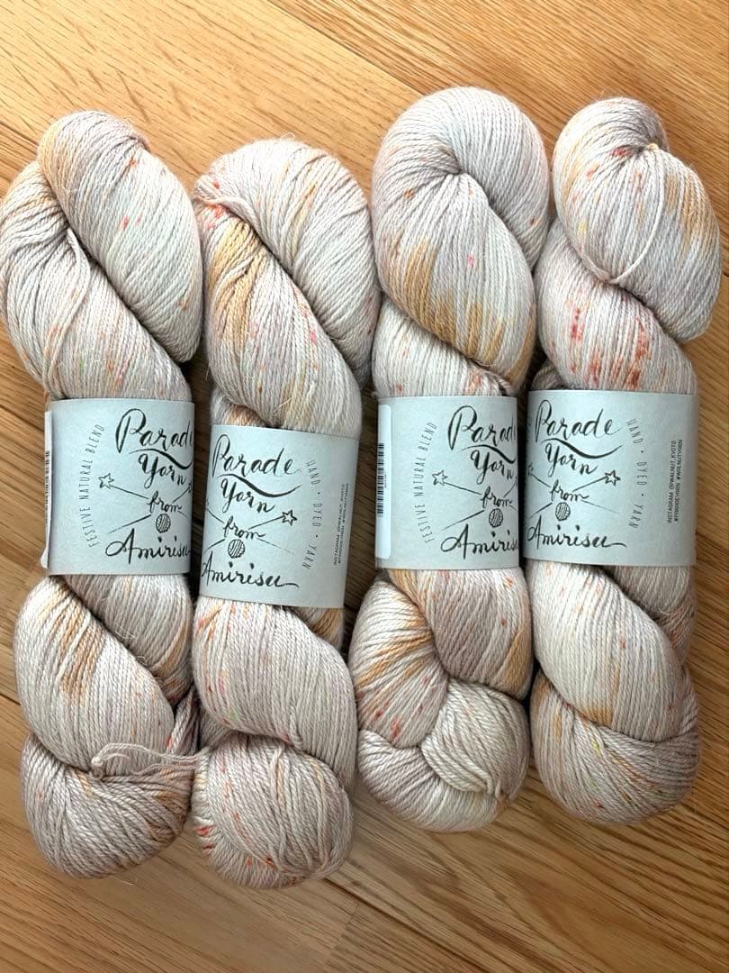 Amirisu parade毛糸 4玉セット