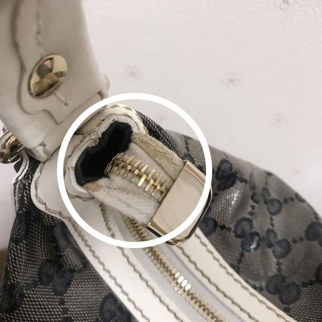 GUCCI グッチ GG クリスタル ワンショルダーバッグ