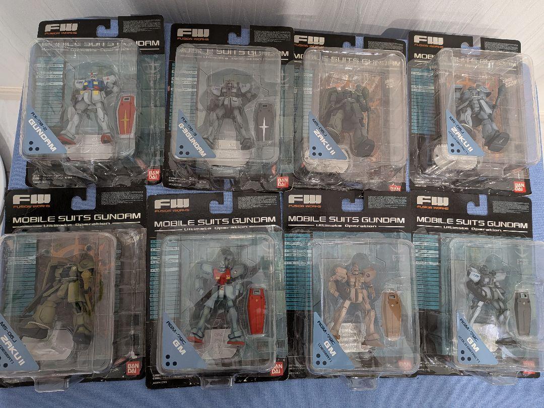MOBILE SUITS GUNDAM 8種
