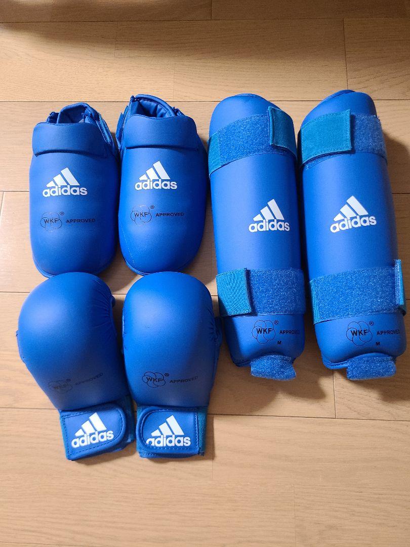 空手防具一式 adidas WKF公認 拳サポーター