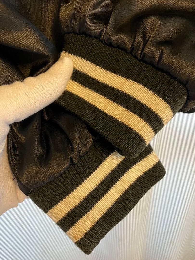 最安値に挑戦】 激シブ スカジャン 黒豹 ビンテージ スカジャン - www