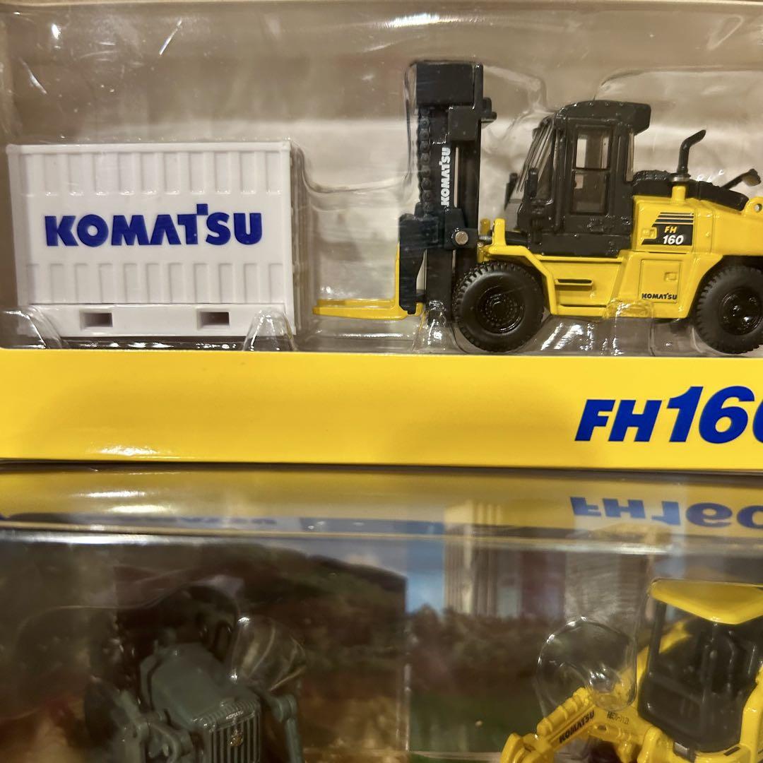 未使用 非売品 KOMATSU オリジナルミニチュア 4台セット