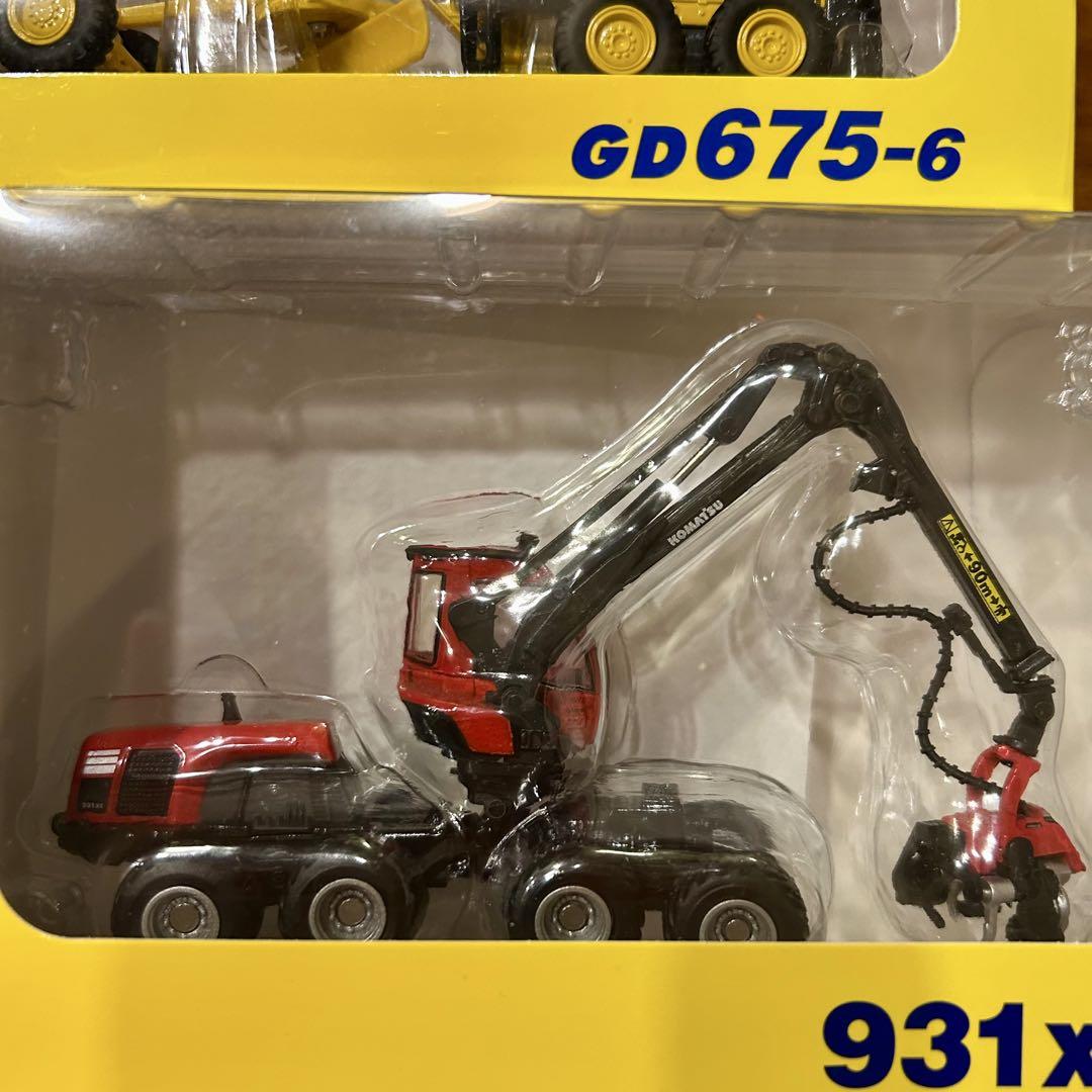 未使用 非売品 KOMATSU オリジナルミニチュア 4台セット