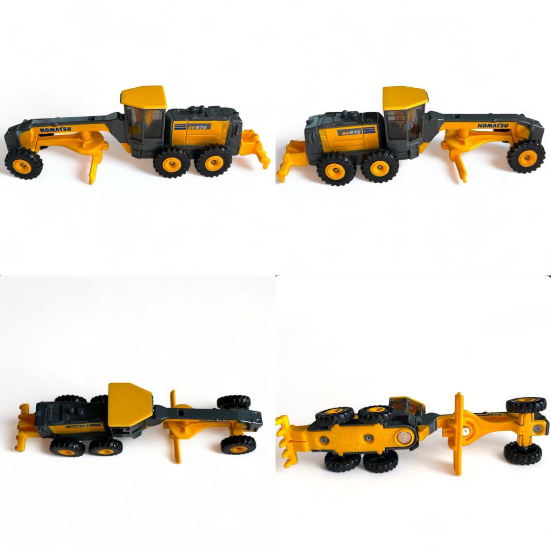 未使用 非売品 KOMATSU オリジナルミニチュア 4台セット