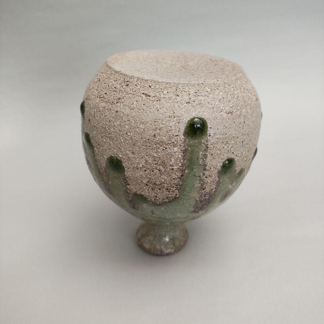 灰釉壺　(竹内公明 作) 竹内公明 灰釉小壺 常滑焼 江崎一生 大迫みきお - メルカリ