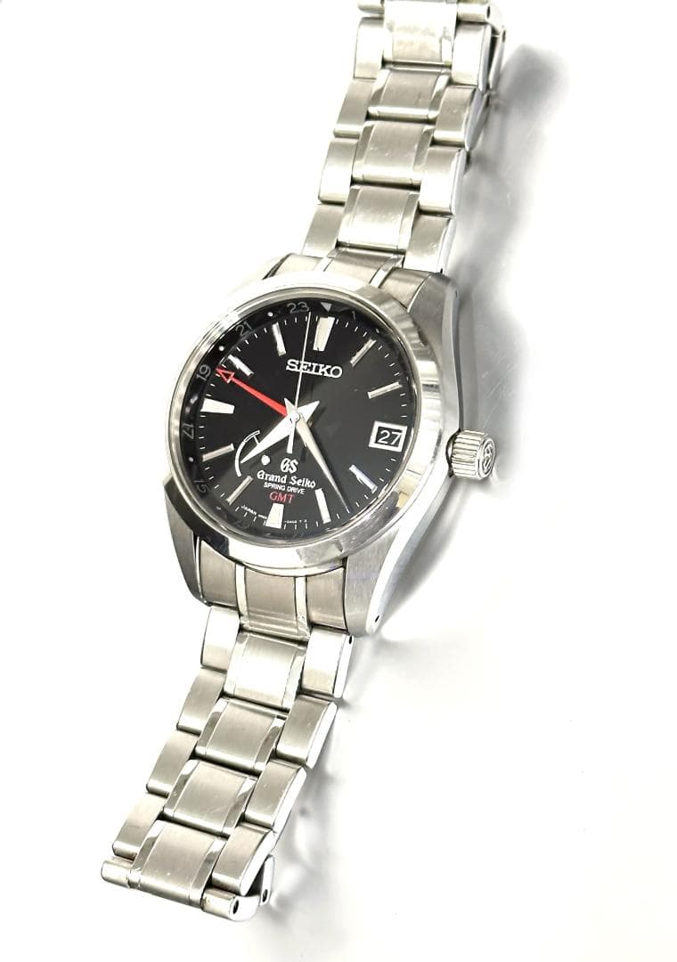 みっち様用　　グランドセイコー GMT　スプリング　裏スケ　41mm 時計