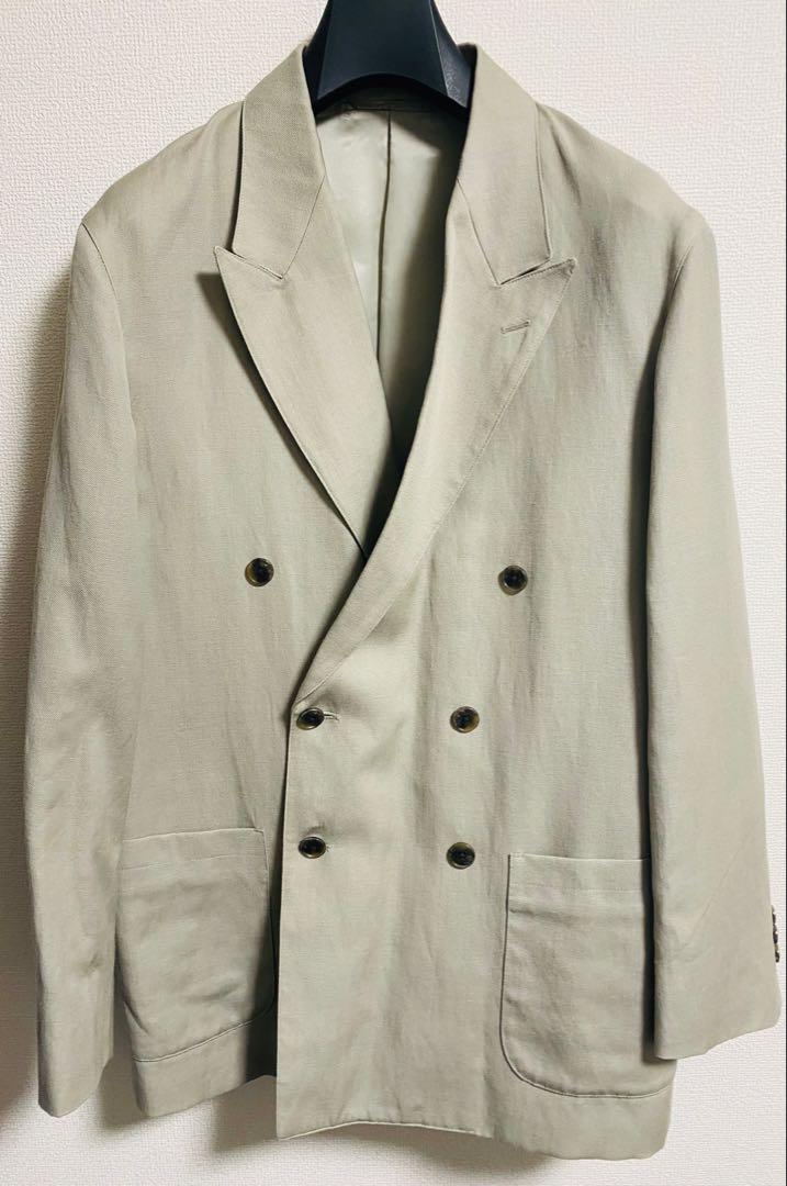 Steven Alan 大山シュン ダブルブレステッド 6BジャケットベージュM