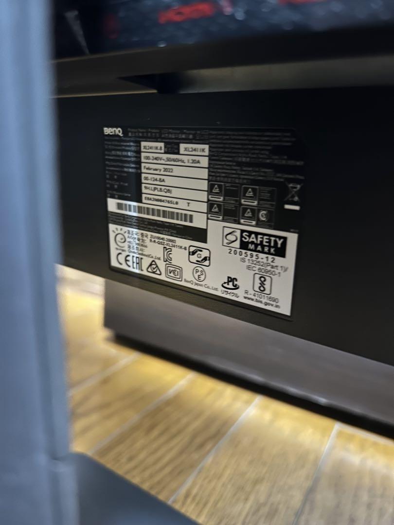 BenQ ZOWIE XL2411K ゲーミングモニター 24インチ フルHD