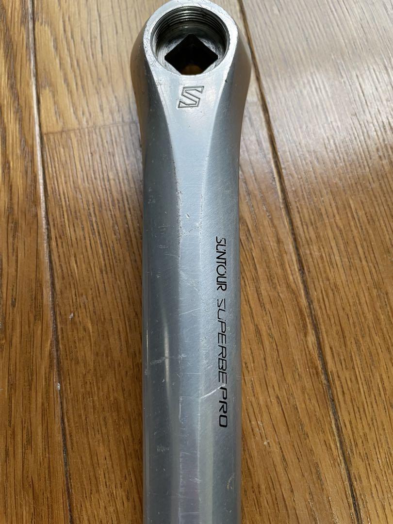 Suntour Superbe Pro クランクセット Amazon.co.jp: サンツアーシュパーブプロ SUNTOUR SUPERBE PRO