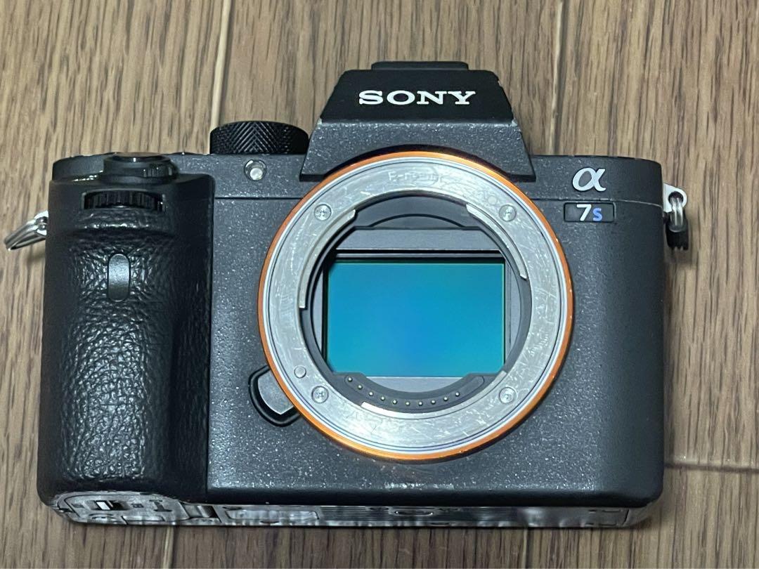 【ジャンク品】SONY α7SⅡ ボディ ショット数1745枚 メニュー操作不可