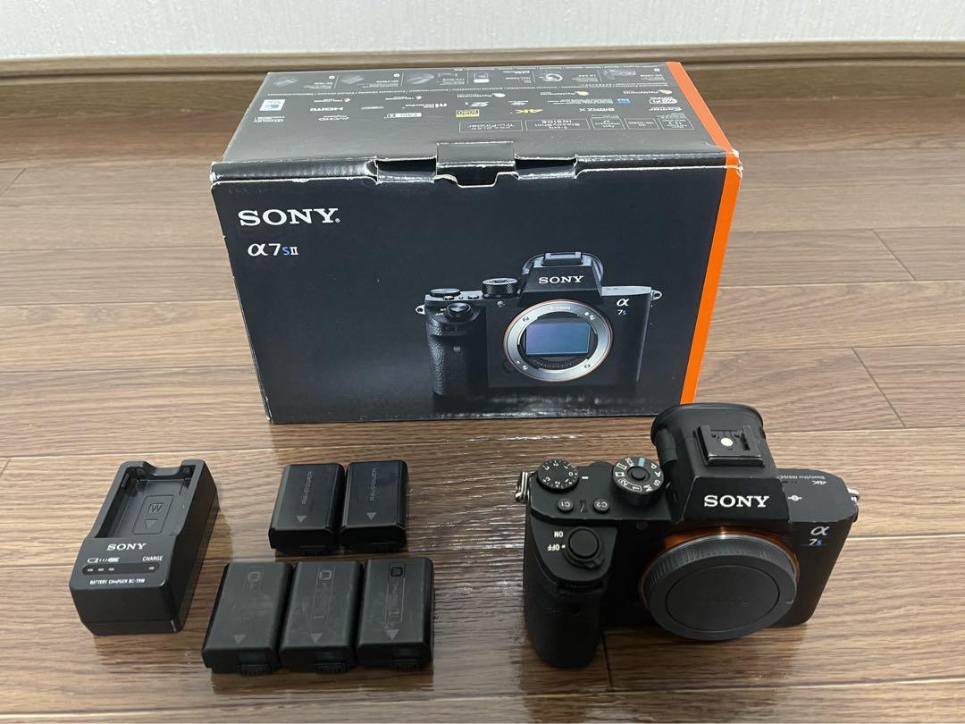 【ジャンク品】SONY α7SⅡ ボディ ショット数1745枚 メニュー操作不可