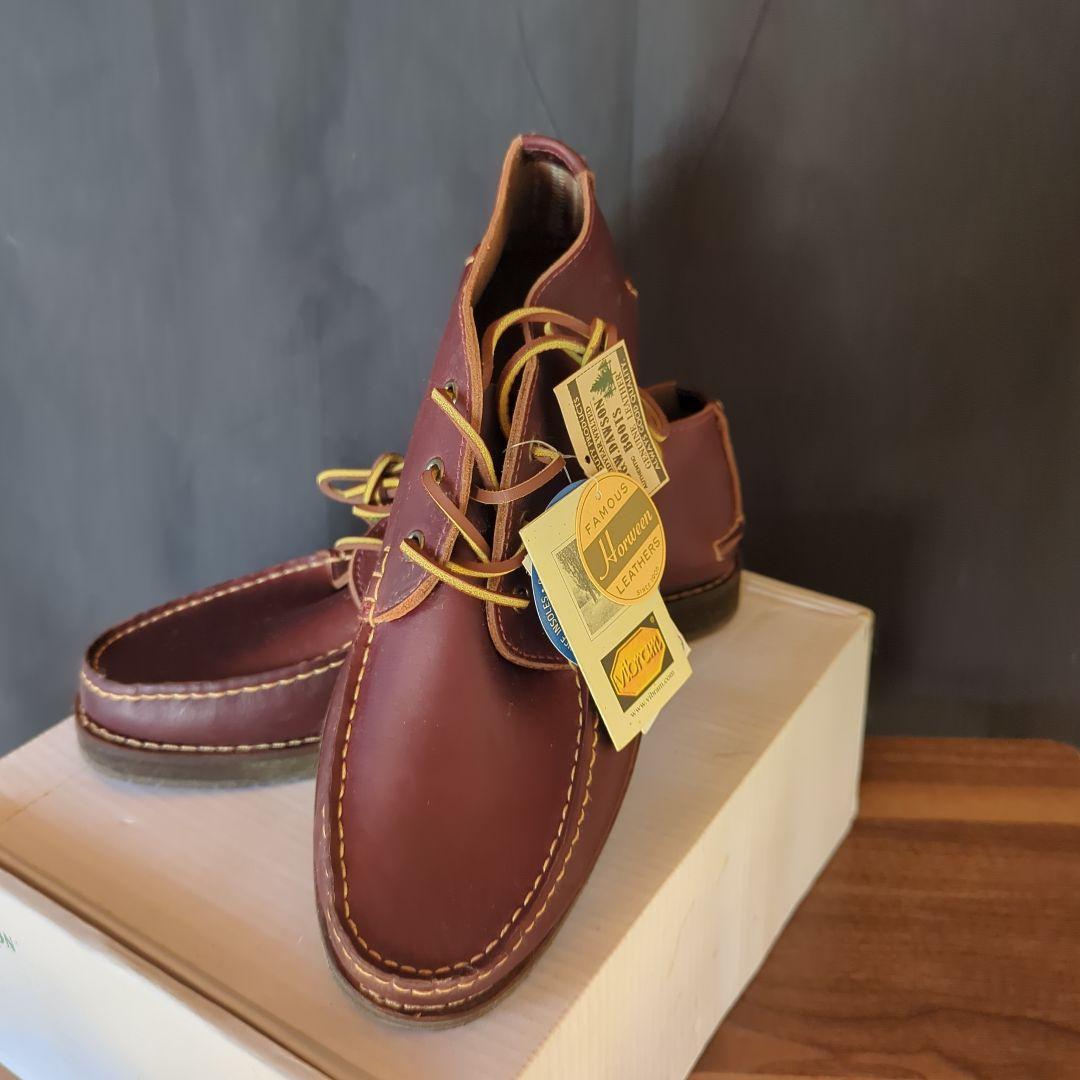 ホーウィンレザー チャッカブーツ28.0 ABCマート ビブラムソール28cm