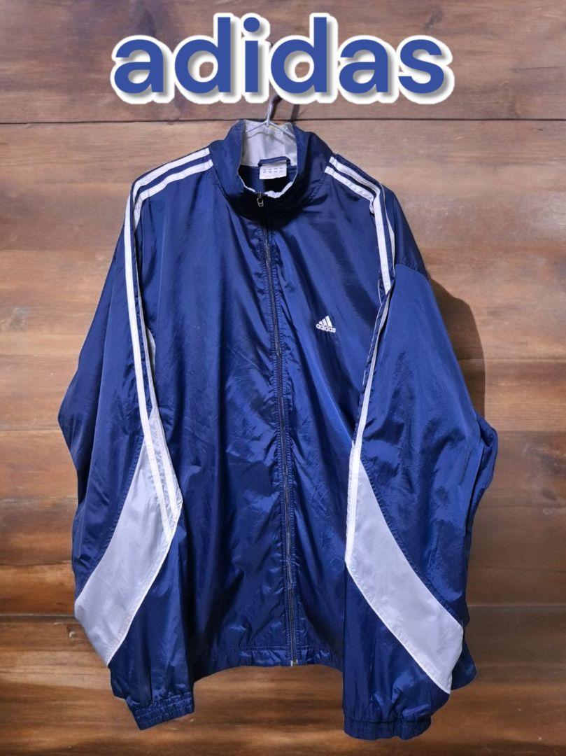 レアカラー adidas ナイロンジャケット ウインドウブレイカー