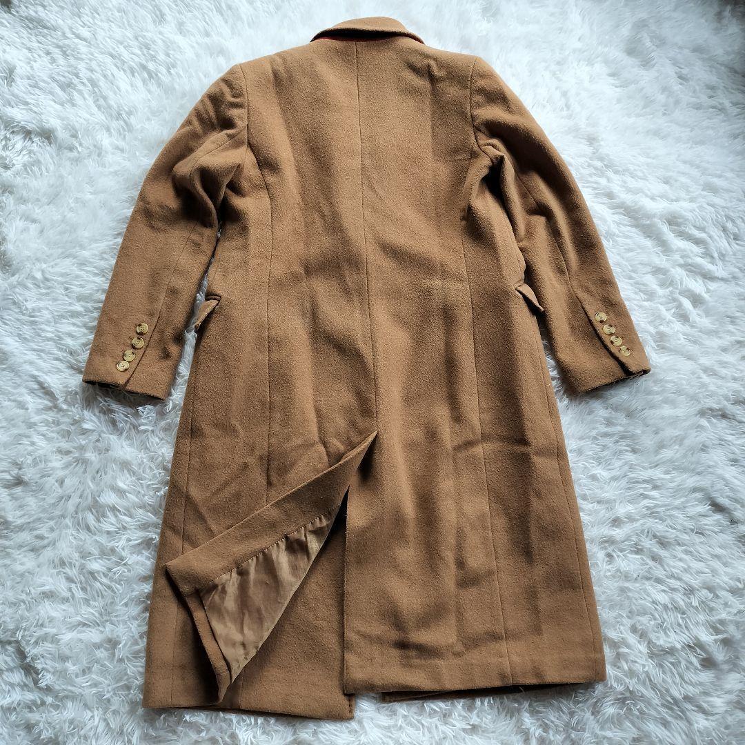 Ralph Lauren ラルフローレン ウール カシミヤ混 ロングコート L