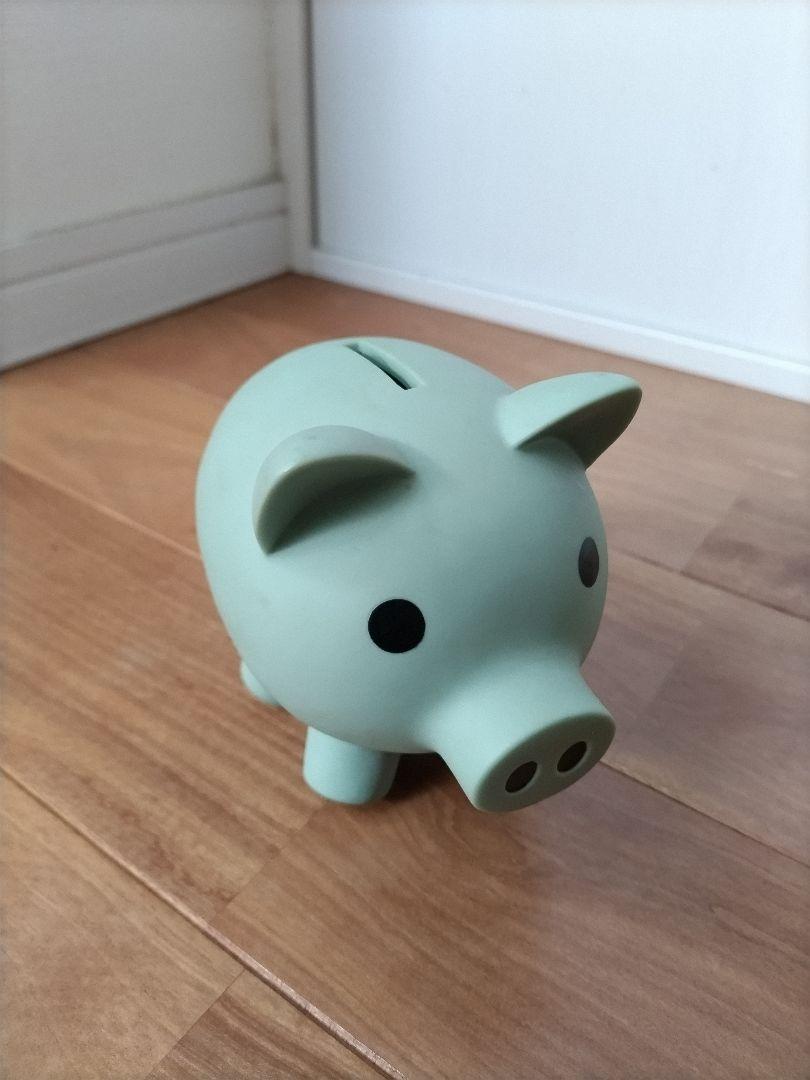 ピングー ブタ 貯金箱 緑 PINGU Bank ピングー 貯金箱 ブタ - メルカリ