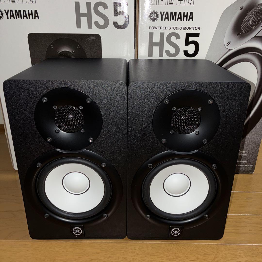 数回使用のみ　美品YAMAHA HS5 スピーカー 2台セット 箱付き