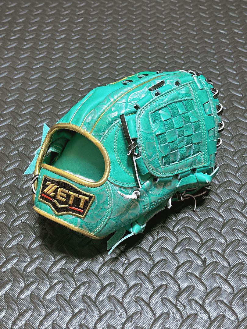 新品 ZETT プロステイタス オーダー 軟式 内野手用 グローブ 源田モデル