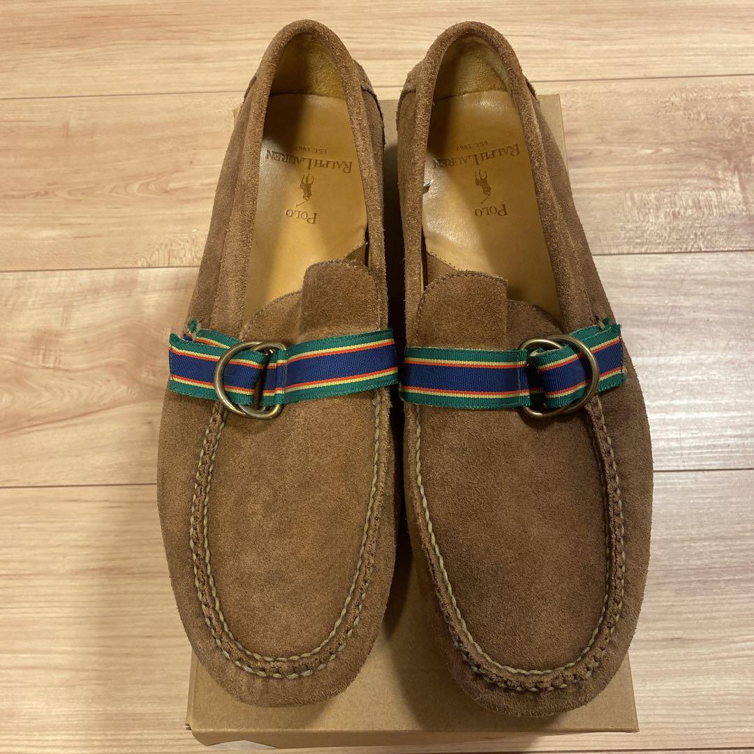 Ralph Lauren レザー モカシン シューズ ブラウン　2足セット