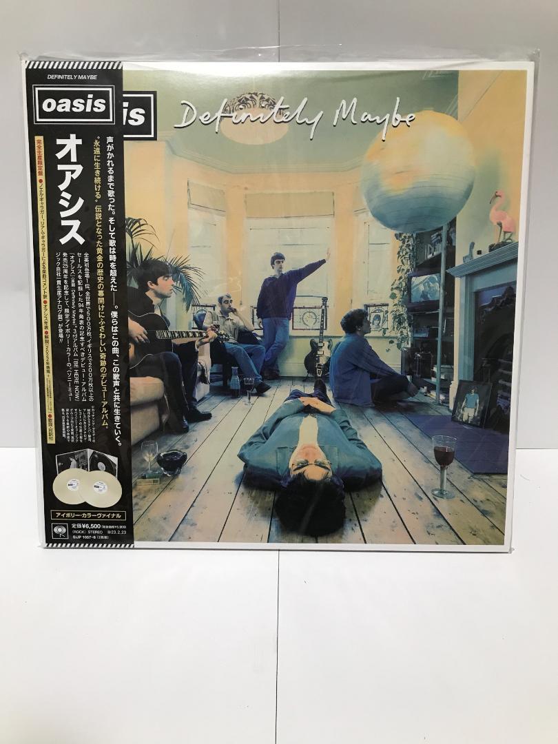 oasis – Definitely Maybe [Ivory vinyl]