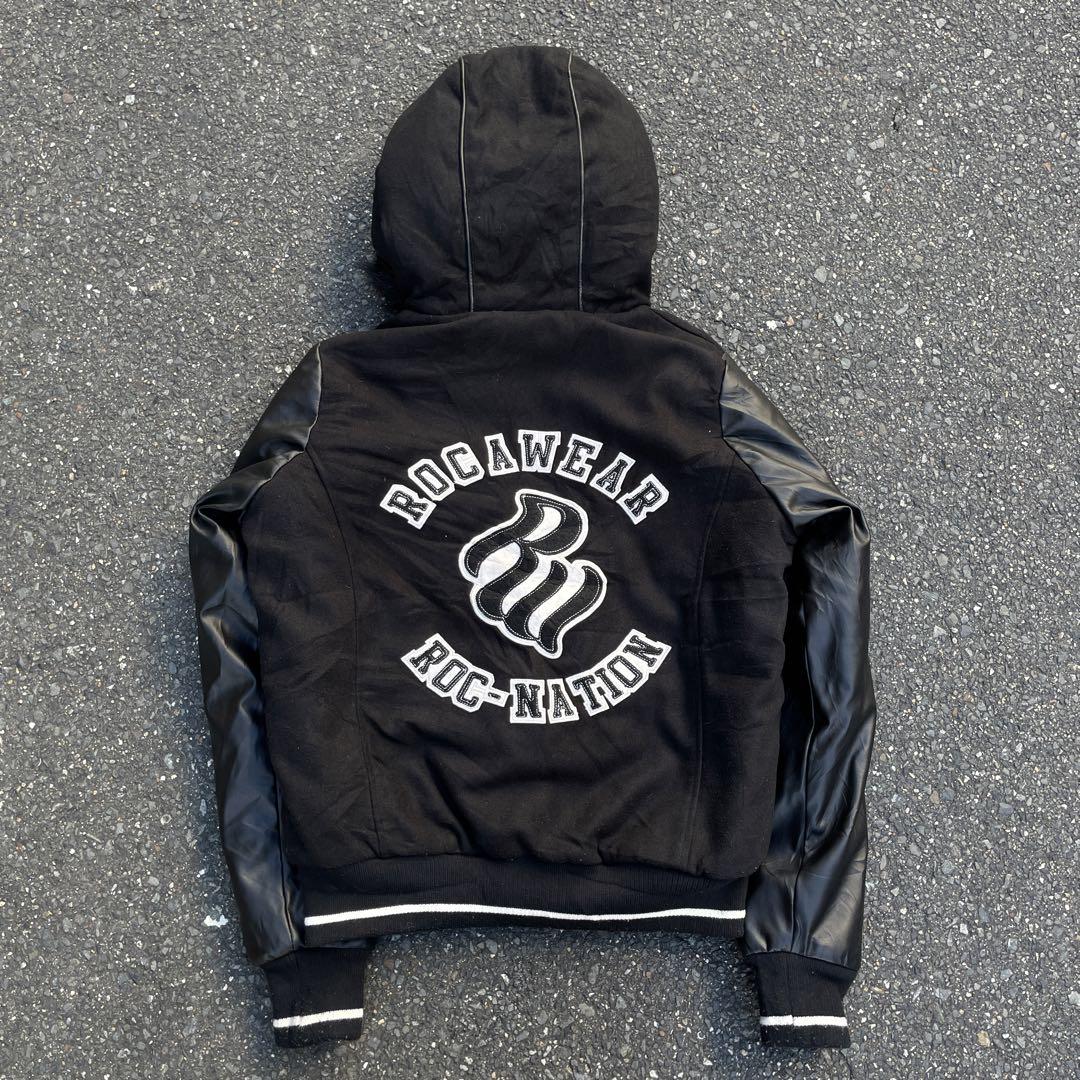 ROCAWEAR ダッフルコート Sサイズ ロカウェア 黒 ダウン