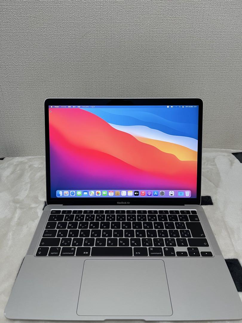 MacBook Air M1 99%バッテリー 41回充放電