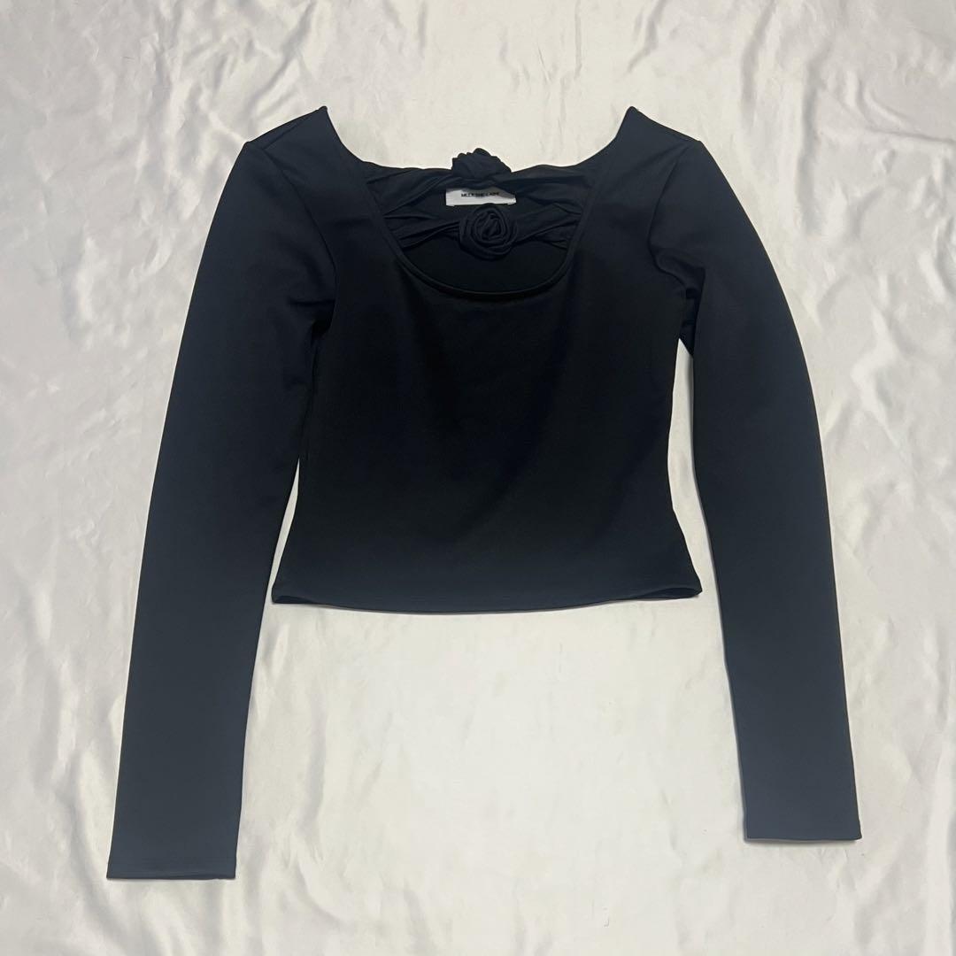 melt the lady lily tattoo tops black