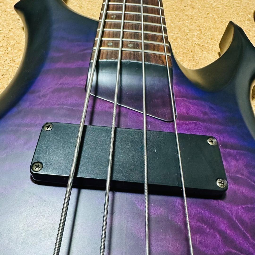 エドワーズ ESP フォレスト E-T-98FR テツヤベース パープル