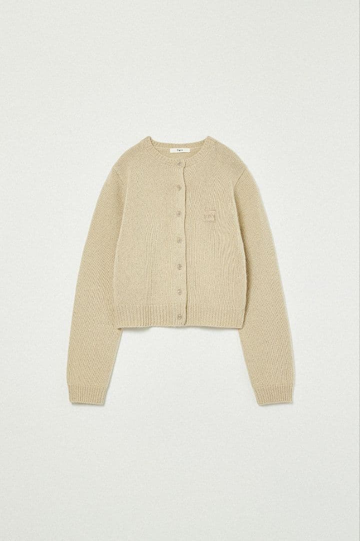 【新品タグ付】 エフィー WOOL KNIT LOGO CARDIGAN 【新品タグ付】 エフィー WOOL KNIT LOGO CARDIGAN