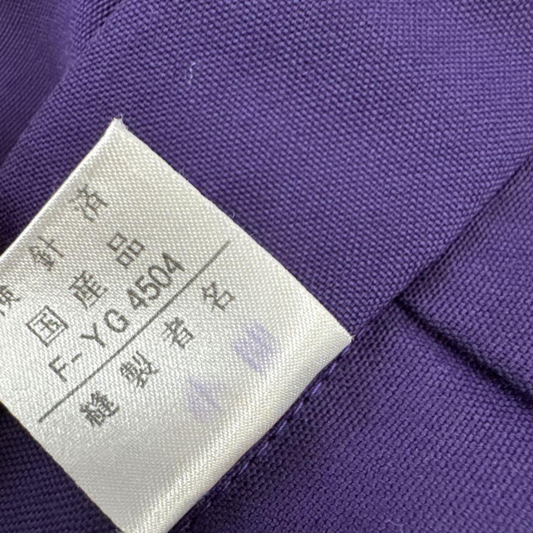 ウール袴　紫無地　未使用品　卒業式