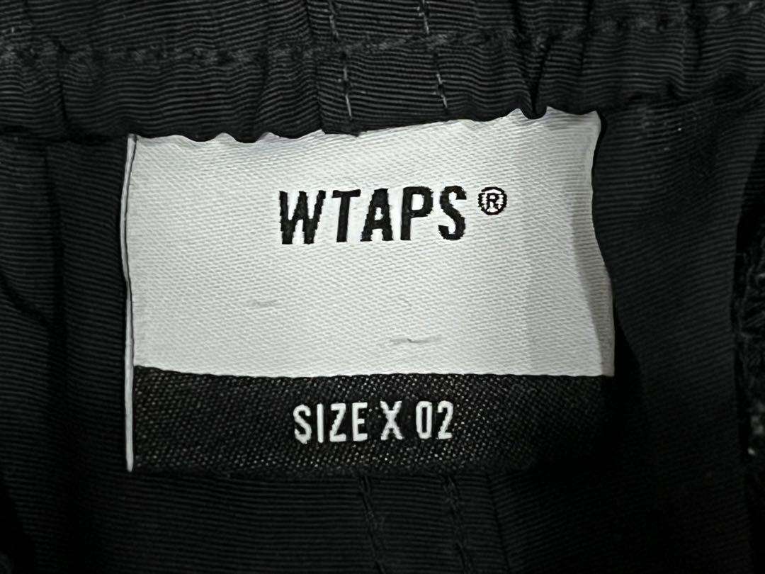 WTAPS 19SS TRACKS TROUSERS 黒X02