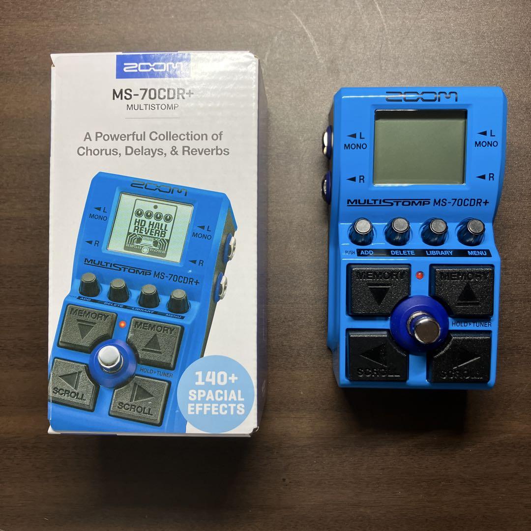 Zoom MS-70CDR+ マルチエフェクター