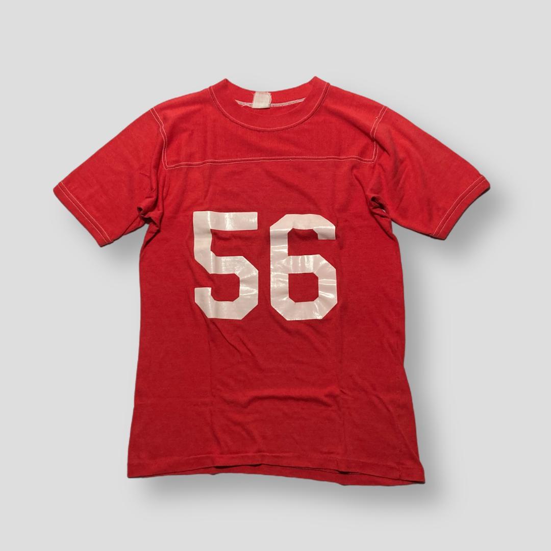 期間限定セール 60's~70's メルカリ - ヴィンテージ フットボールTシャツ Vintage シャツ