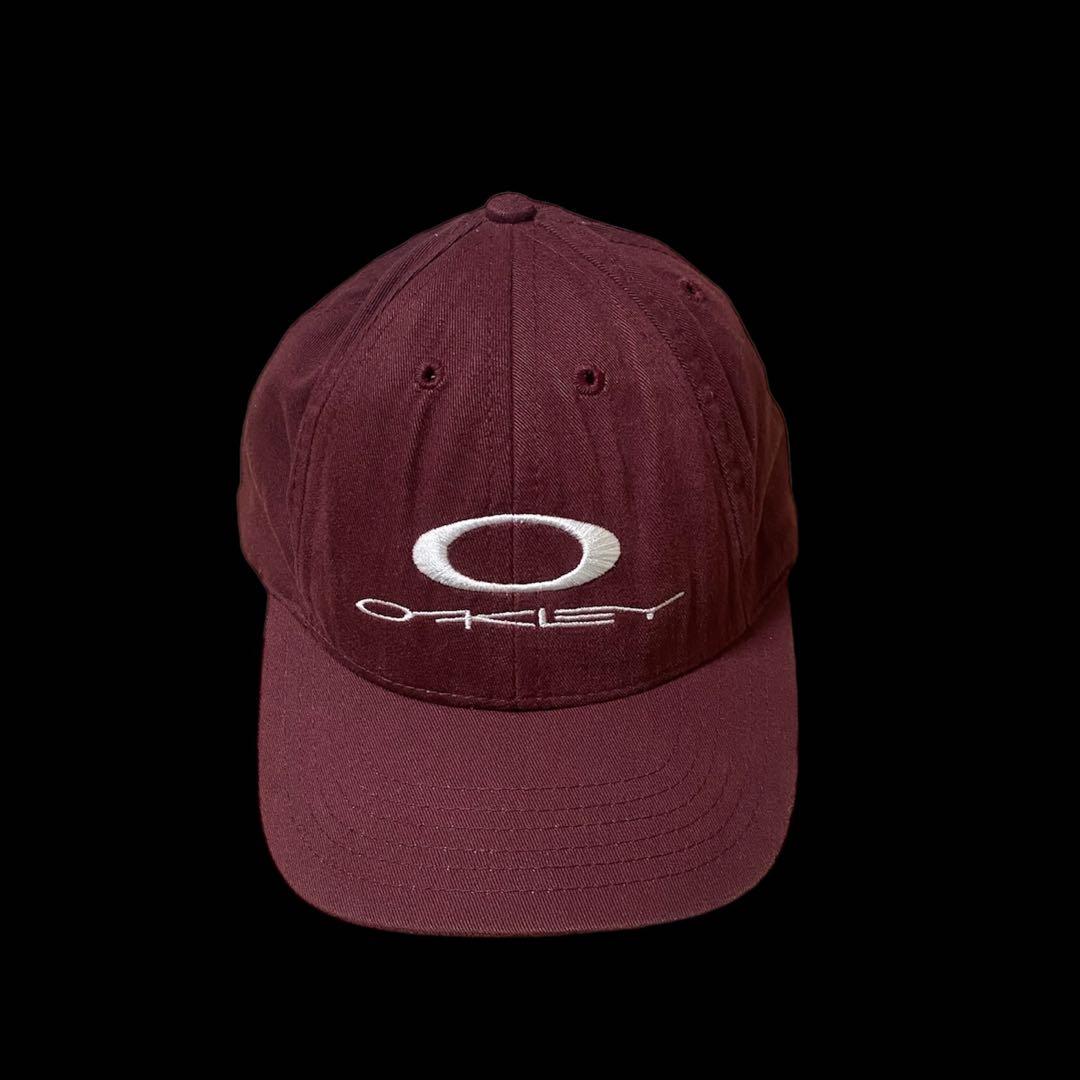 90s 00s archive OAKLEY オークリー ギザロゴ キャップ 黒 | SALONE.