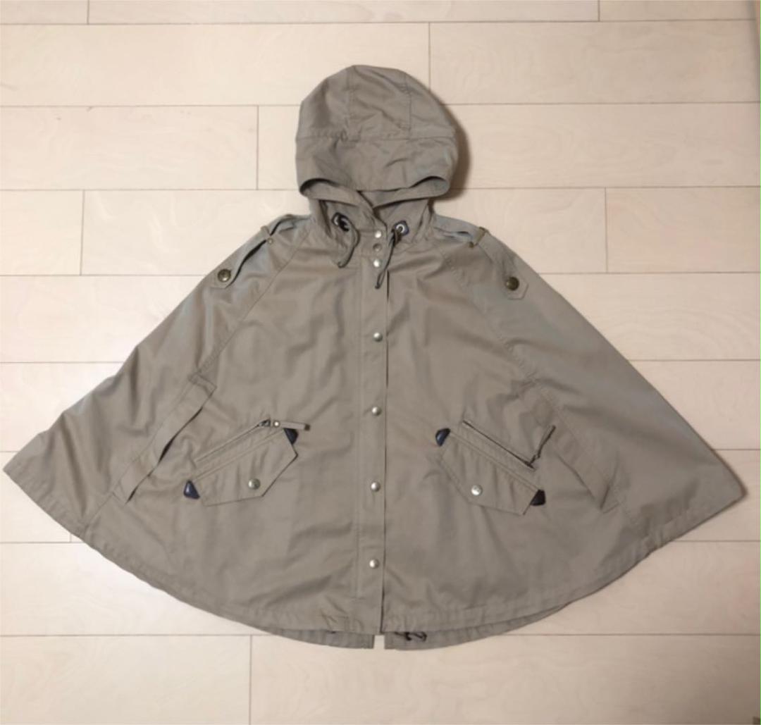 BURBERRY BLUE LABEL ポンチョ 美品 売上実績NO.1