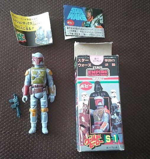 スターウォーズ ポピーワールドヒーロー ボバ・フェット箱・武器・ブックレット付き