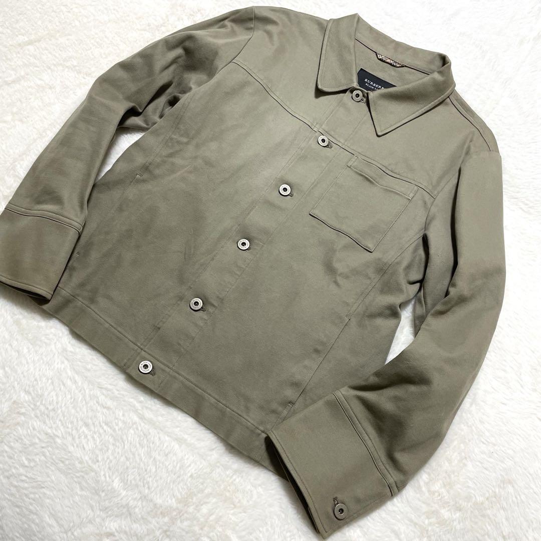 春向け Burberry Black Label デニム ジャケット L