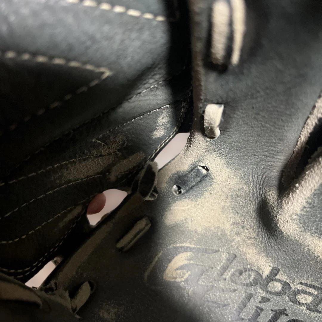 Mizuno Global Lite 黒 レザーグローブ