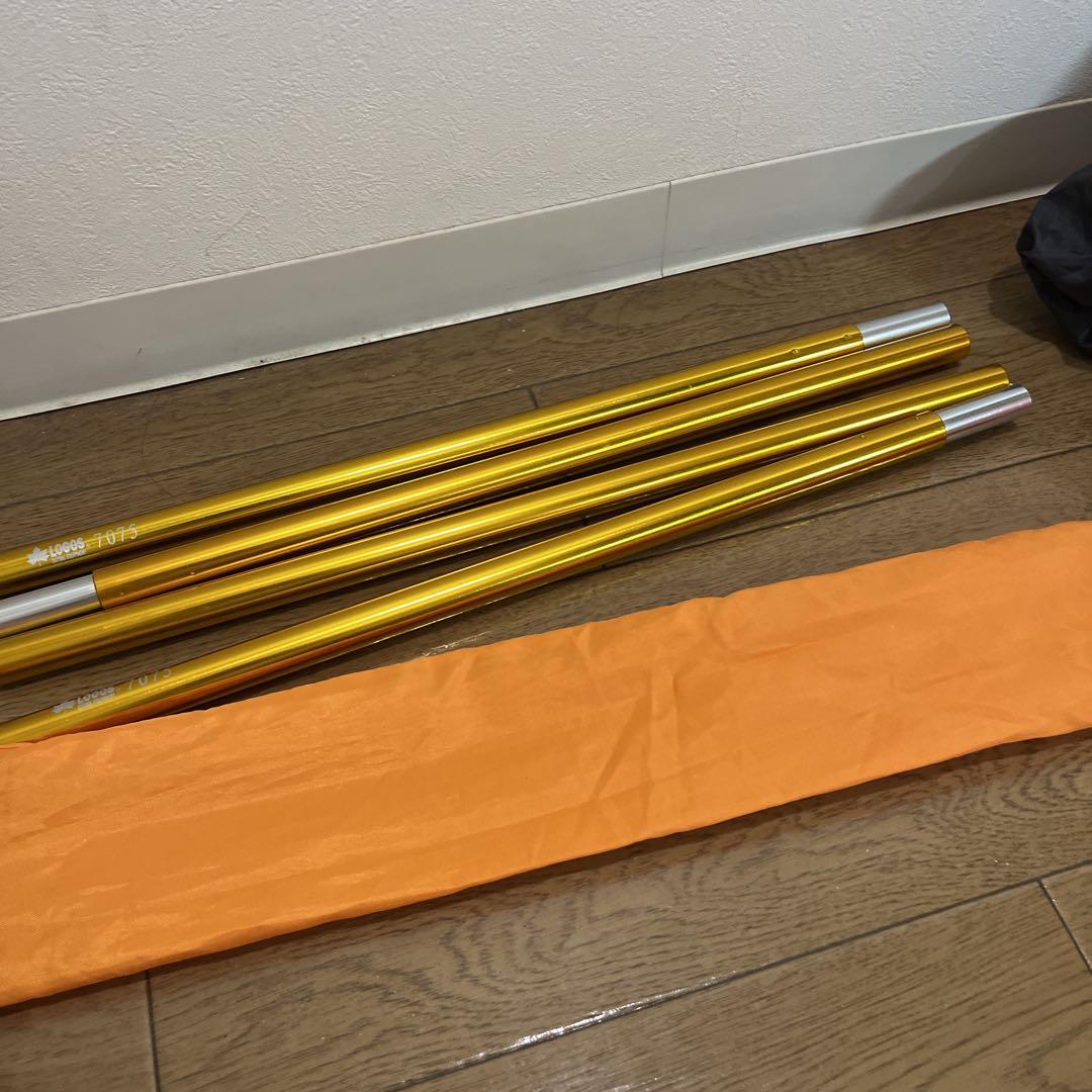 ロゴス　TEPEE300 ワンポールテント　入手困難　オレンジ　テントLOGOS