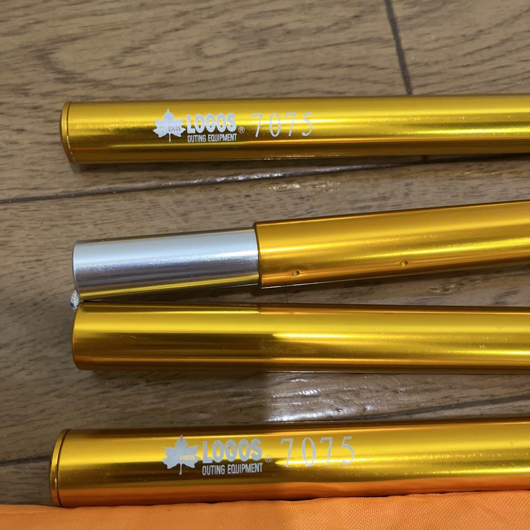 ロゴス　TEPEE300 ワンポールテント　入手困難　オレンジ　テントLOGOS