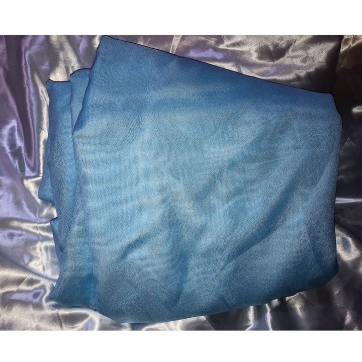 メルカリ 水色 生地 布 柔らかい素材 生地 糸 1 150 中古や未使用のフリマ