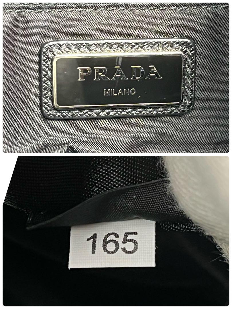 極美品✨PRADA リュック 2VZ136 ナイロン 三角ロゴ ブラック