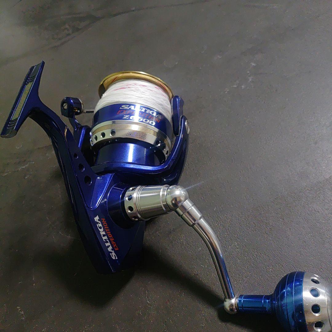 SALTIGA 6500 リール 限定版 青