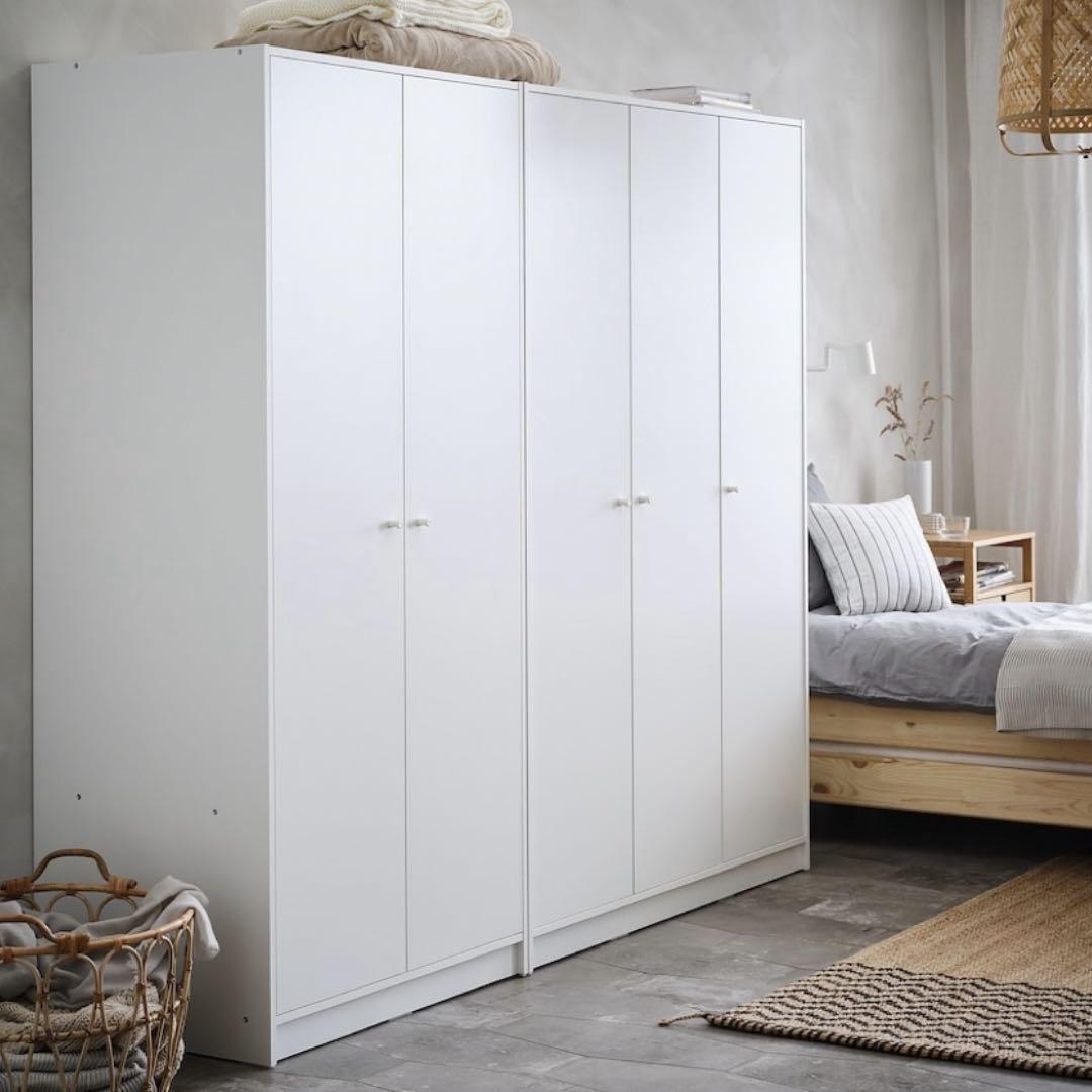 IKEA クローゼット ワードローブ クラップスタード