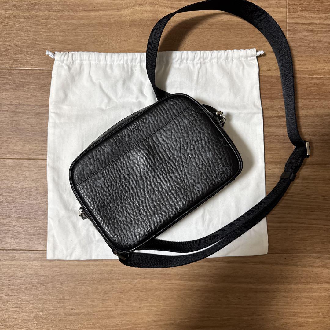 MCM エムシーエム ロゴ ショルダーバッグ レザー レディース
