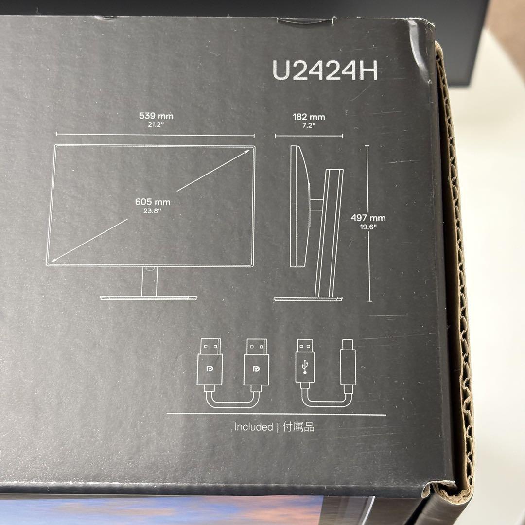 Dell 24インチ (23.8型) FHD IPS液晶モニター 美品