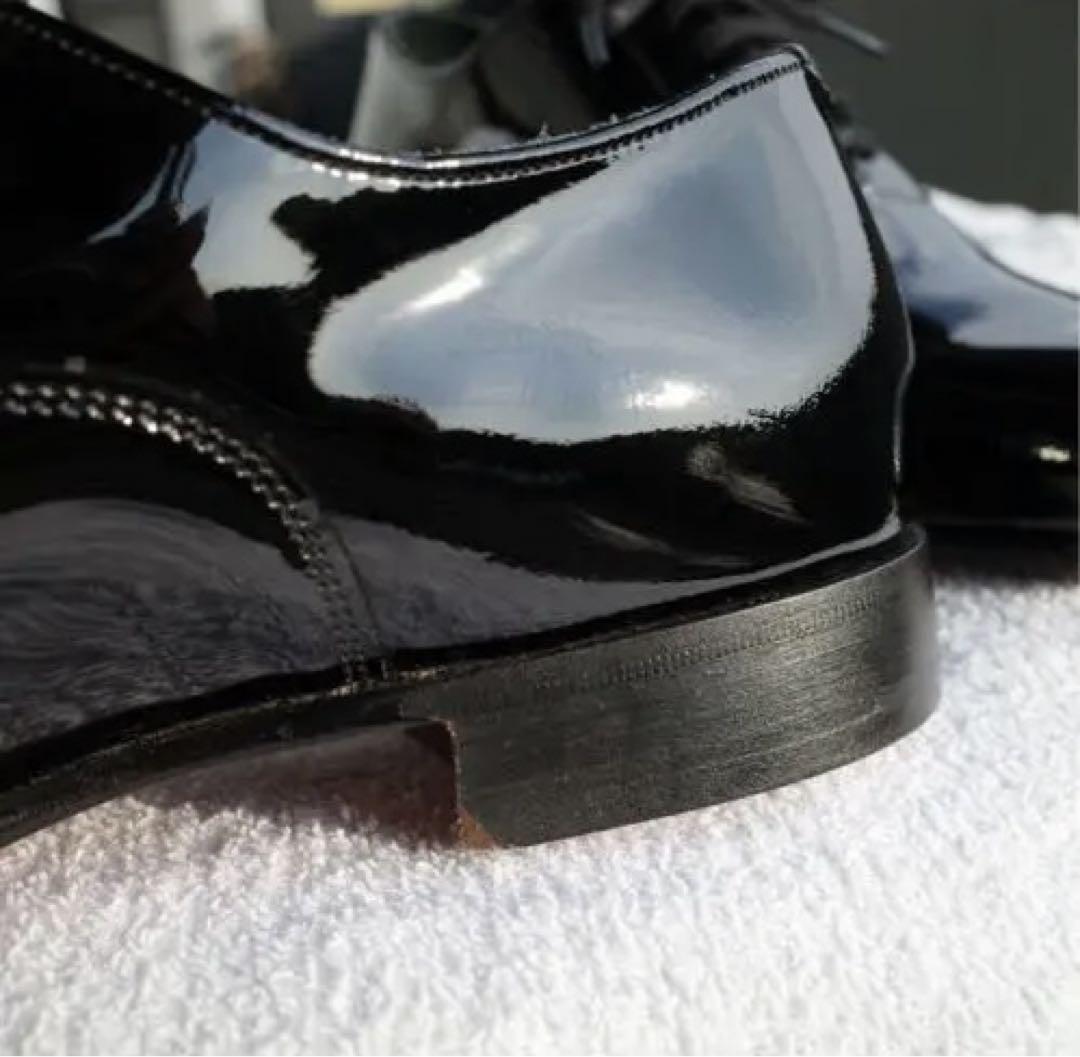 美品 ケリー KELLY UK6.0 エナメル ジョセフチーニー