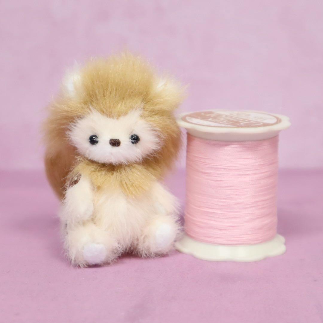 ライオン【1】　ハンドメイド ミニチュアベア　ミニチュアテディベア ぬいぐるみ
